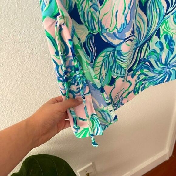 Lilly Pulitzer Floral Sleeveless Blouse - Excellent Condition - Size XXS - Picture 12 of 14